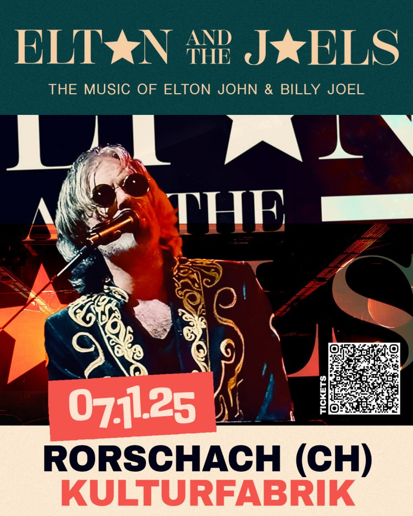 Elton and the Joels live in der Schweiz am 07.11.25