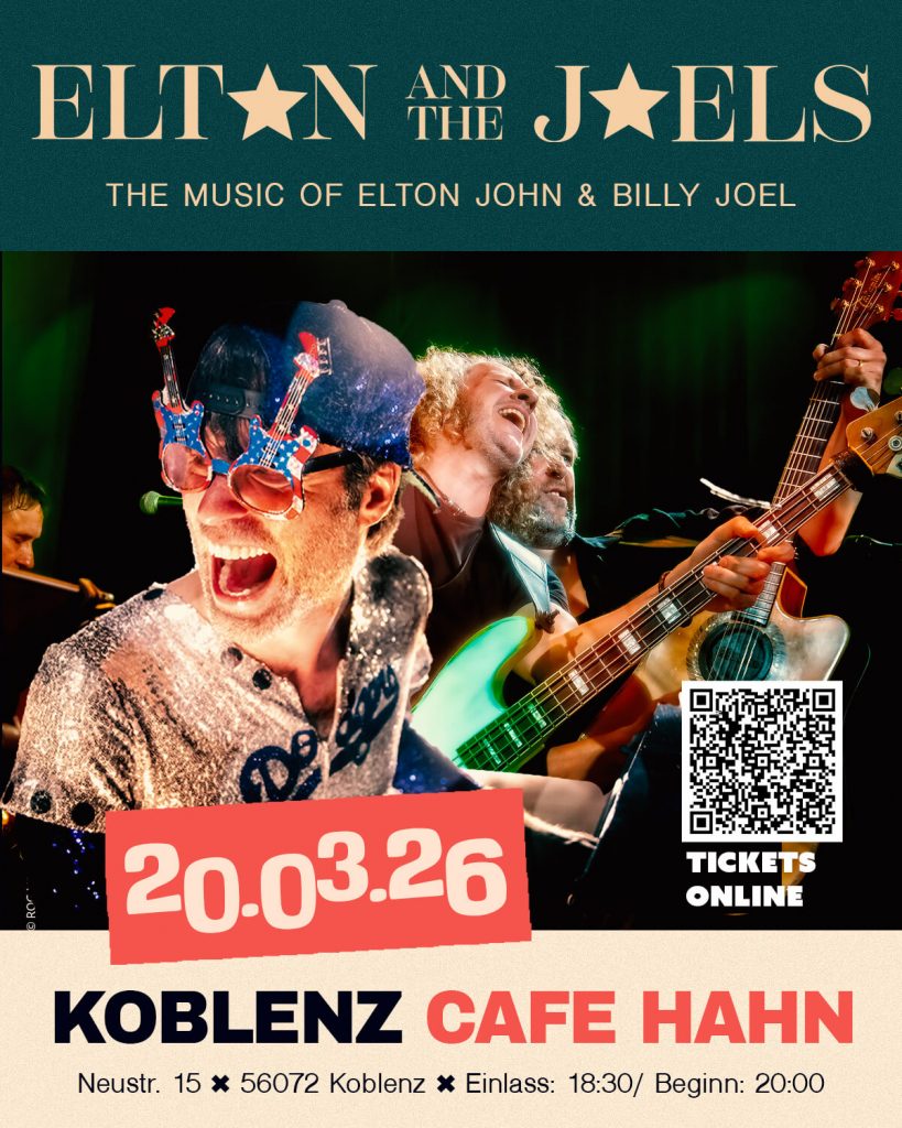 Cafe Hahn 20.03.2026 in Koblenz, Plakat